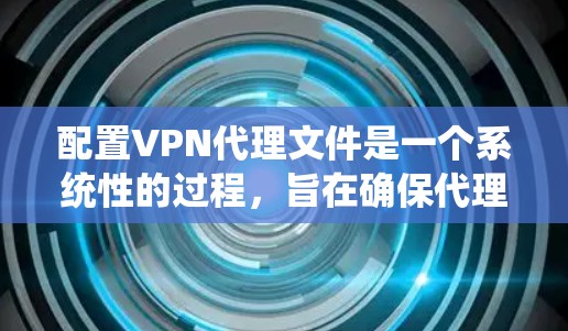 配置VPN代理文件是一个系统性的过程,旨在确保代理文件能够正确连接到服务器,并根据需要自动选择合适的端口。以下是一个清晰的配置文件结构 配置VPN代理文件是一个系统性的过程,旨在确保代理文件能够正确连接到服务器,并根据需要自动选择合适的端口。以下是一个清晰的配置文件结构
