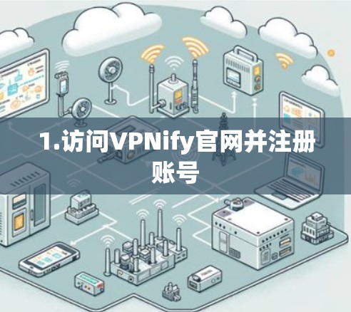1.访问VPNify官网并注册账号 1.访问VPNify官网并注册账号