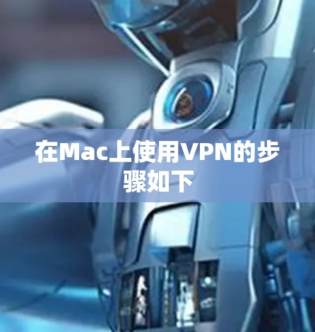 在Mac上使用VPN的步骤如下