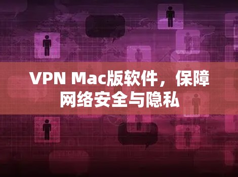 VPN Mac版软件,保障网络安全与隐私