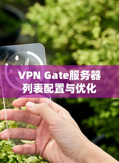 VPN Gate服务器列表配置与优化