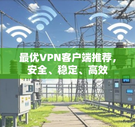 最优VPN客户端推荐,安全、稳定、高效