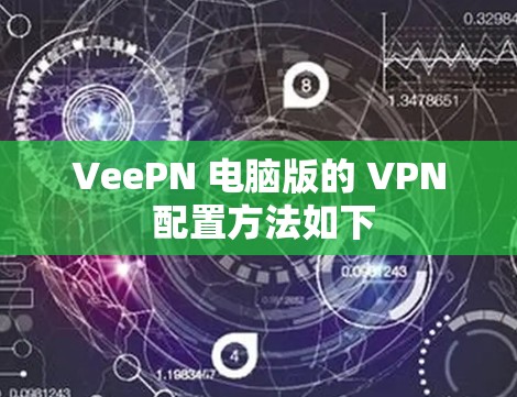 VeePN 电脑版的 VPN 配置方法如下