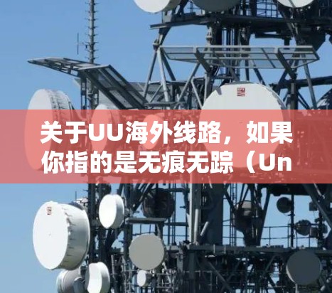 关于UU海外线路,如果你指的是无痕无踪(Untraceable,通常缩写为UTR)线路或类似的隐蔽通信工具,以下是一些推荐的海外线路和相关服务 关于UU海外线路,如果你指的是无痕无踪(Untraceable,通常缩写为UTR)线路或类似的隐蔽通信工具,以下是一些推荐的海外线路和相关服务