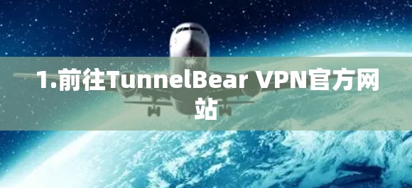 1.前往TunnelBear VPN官方网站