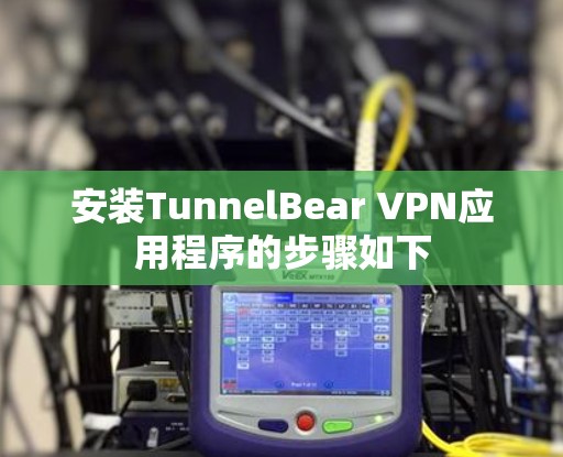 安装TunnelBear VPN应用程序的步骤如下 安装TunnelBear VPN应用程序的步骤如下