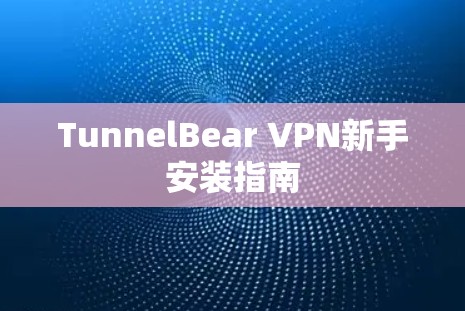 TunnelBear VPN新手安装指南 TunnelBear VPN新手安装指南