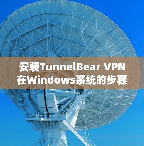 安装TunnelBear VPN在Windows系统的步骤如下 安装TunnelBear VPN在Windows系统的步骤如下