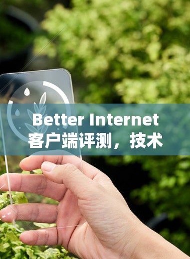 Better Internet客户端评测，技术与用户体验的全面分析