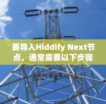 要导入Hiddify Next节点，通常需要以下步骤