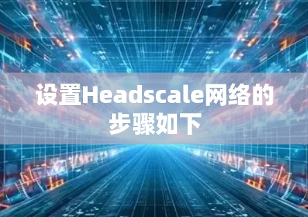 设置Headscale网络的步骤如下 设置Headscale网络的步骤如下