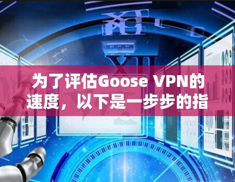 为了评估Goose VPN的速度,以下是一步步的指南,帮助你进行详细测试和评估 为了评估Goose VPN的速度,以下是一步步的指南,帮助你进行详细测试和评估