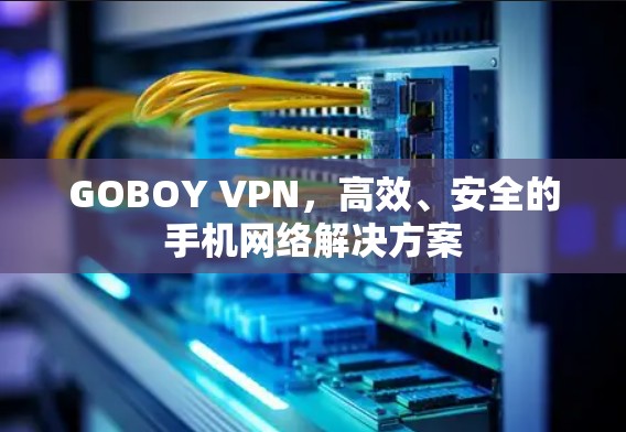 GOBOY VPN,高效、安全的手机网络解决方案 GOBOY VPN,高效、安全的手机网络解决方案