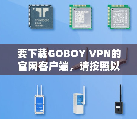 要下载GOBOY VPN的官网客户端，请按照以下步骤操作