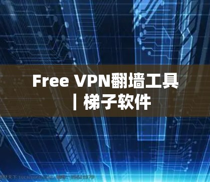 Free VPN翻墙工具｜梯子软件
