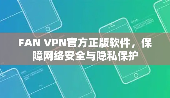 FAN VPN官方正版软件,保障网络安全与隐私保护 FAN VPN官方正版软件,保障网络安全与隐私保护
