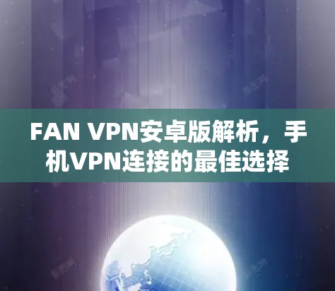 FAN VPN安卓版解析,手机VPN连接的最佳选择 FAN VPN安卓版解析,手机VPN连接的最佳选择