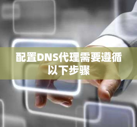 配置DNS代理需要遵循以下步骤 配置DNS代理需要遵循以下步骤