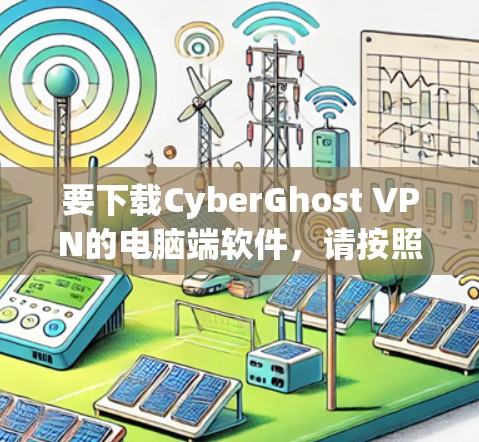 要下载CyberGhost VPN的电脑端软件，请按照以下步骤操作