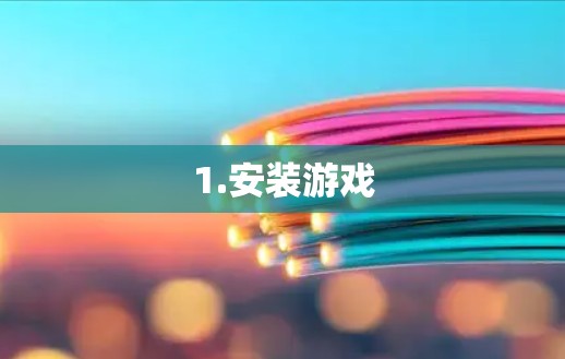 1.安装游戏 1.安装游戏