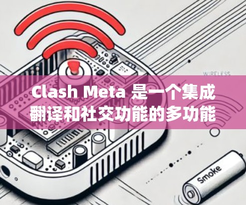 Clash Meta 是一个集成翻译和社交功能的多功能应用,专为与Meta社交平台(如Facebook和Instagram)深度整合而设计。以下是 Clash Meta 的详细功能介绍和使用指南 Clash Meta 是一个集成翻译和社交功能的多功能应用,专为与Meta社交平台(如Facebook和Instagram)深度整合而设计。以下是 Clash Meta 的详细功能介绍和使用指南