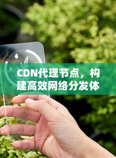 CDN代理节点,构建高效网络分发体系 CDN代理节点,构建高效网络分发体系