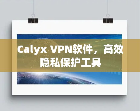 Calyx VPN软件,高效隐私保护工具 Calyx VPN软件,高效隐私保护工具