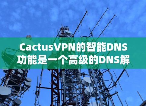CactusVPN的智能DNS功能是一个高级的DNS解决方案,结合了多项创新技术,提供了更高的性能、安全性和可靠性。以下是该功能的详细说明 CactusVPN的智能DNS功能是一个高级的DNS解决方案,结合了多项创新技术,提供了更高的性能、安全性和可靠性。以下是该功能的详细说明