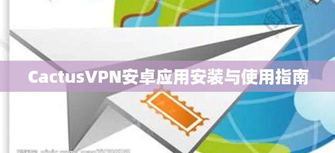 CactusVPN安卓应用安装与使用指南