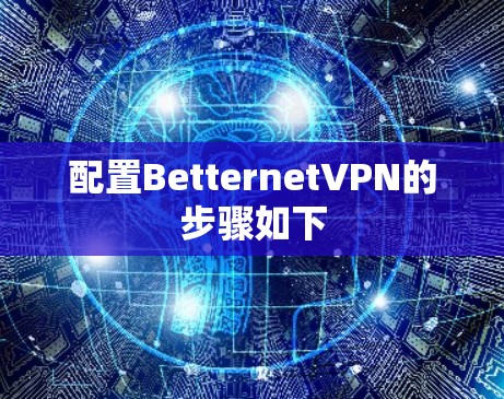 配置BetternetVPN的步骤如下 配置BetternetVPN的步骤如下