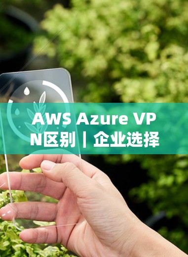 AWS Azure VPN区别｜企业选择指南