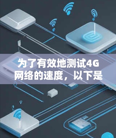 为了有效地测试4G网络的速度,以下是一些推荐的软件和步骤,帮助你选择并使用合适的工具 为了有效地测试4G网络的速度,以下是一些推荐的软件和步骤,帮助你选择并使用合适的工具