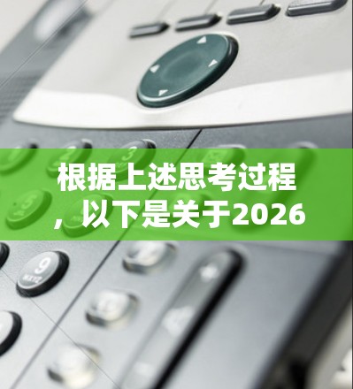 根据上述思考过程,以下是关于2026年线路测速排行的分析 根据上述思考过程,以下是关于2026年线路测速排行的分析