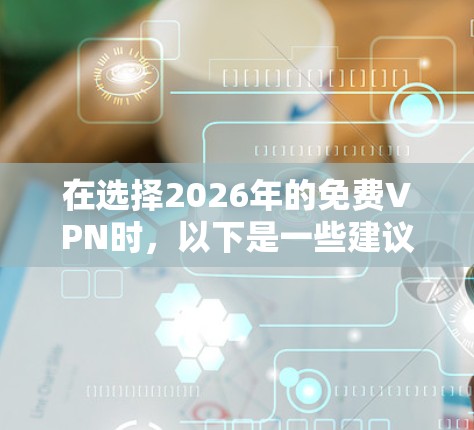 在选择2026年的免费VPN时，以下是一些建议和推荐，帮助您找到最适合的工具