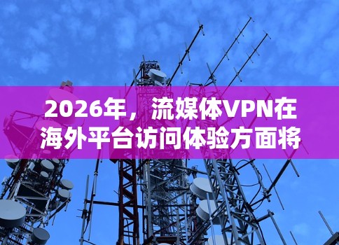 2026年，流媒体VPN在海外平台访问体验方面将呈现多重发展趋势。以下是对未来流媒体VPN体验的详细分析