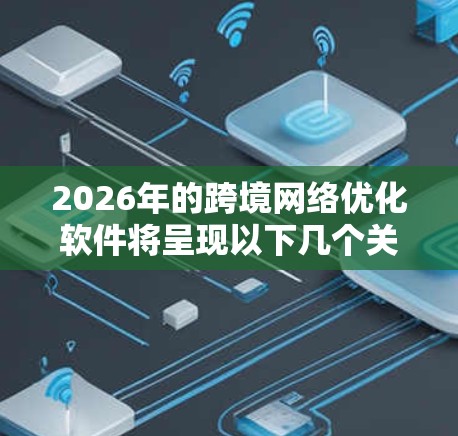 2026年的跨境网络优化软件将呈现以下几个关键趋势 2026年的跨境网络优化软件将呈现以下几个关键趋势