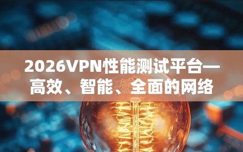 2026VPN性能测试平台—高效、智能、全面的网络性能评估解决方案