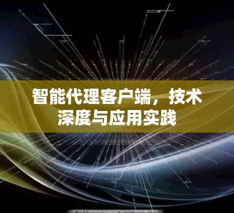 智能代理客户端,技术深度与应用实践 智能代理客户端,技术深度与应用实践
