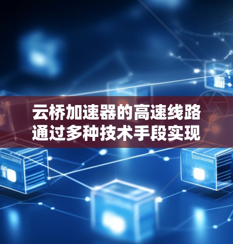 云桥加速器的高速线路通过多种技术手段实现高效数据传输，解决了云环境中的数据传输和应用性能问题。以下是对其工作原理的详细分析