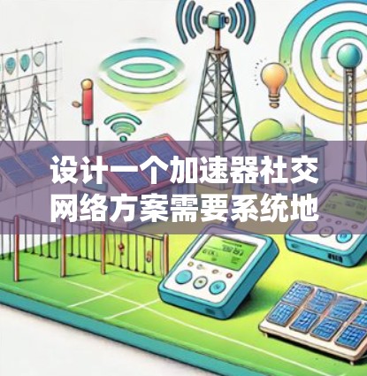 设计一个加速器社交网络方案需要系统地规划和实施多个关键环节,以确保方案的有效性和可行性。以下是一个有条理的设计步骤指南 设计一个加速器社交网络方案需要系统地规划和实施多个关键环节,以确保方案的有效性和可行性。以下是一个有条理的设计步骤指南