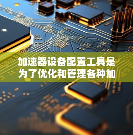 加速器设备配置工具是为了优化和管理各种加速器（如GPU、TPU）的性能，提供了多种工具来调整设置、监控状态和优化性能。以下是对这些工具的详细分类和说明