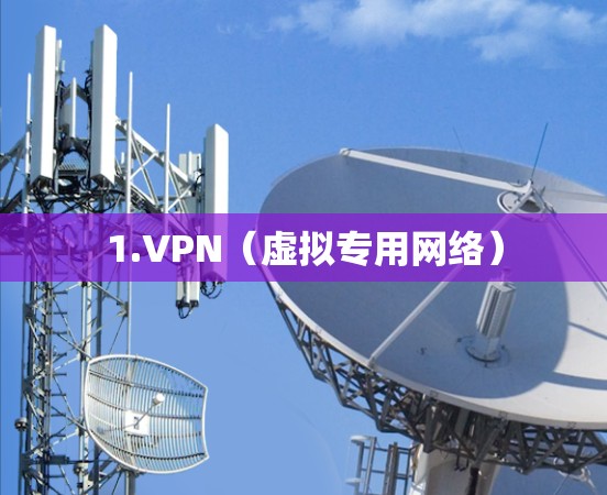1.VPN(虚拟专用网络) 1.VPN(虚拟专用网络)