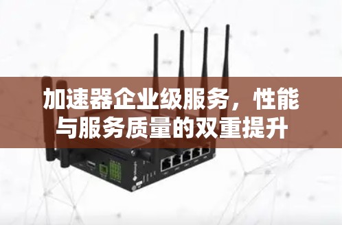 加速器企业级服务,性能与服务质量的双重提升 加速器企业级服务,性能与服务质量的双重提升