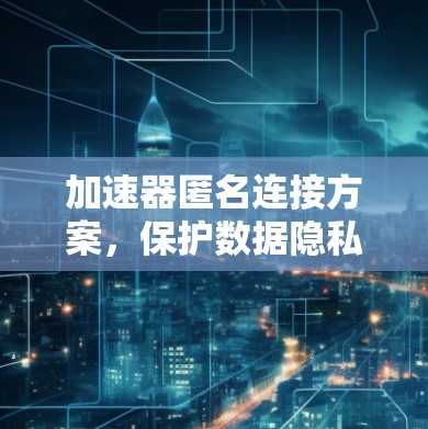 加速器匿名连接方案,保护数据隐私与安全 加速器匿名连接方案,保护数据隐私与安全
