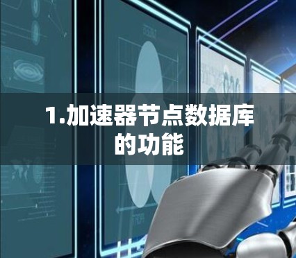 1.加速器节点数据库的功能 1.加速器节点数据库的功能