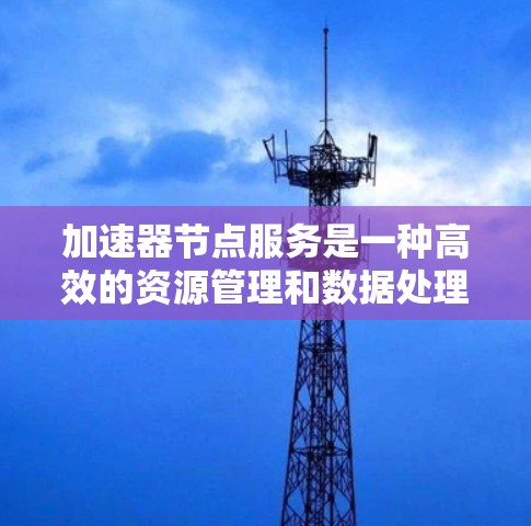 加速器节点服务是一种高效的资源管理和数据处理服务,旨在通过智能化的方式优化各类任务的执行效率,广泛应用于云计算、大数据、实时监控等领域。以下是对加速器节点服务的详细总结 加速器节点服务是一种高效的资源管理和数据处理服务,旨在通过智能化的方式优化各类任务的执行效率,广泛应用于云计算、大数据、实时监控等领域。以下是对加速器节点服务的详细总结