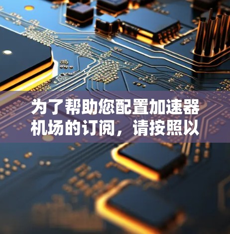 为了帮助您配置加速器机场的订阅，请按照以下步骤操作