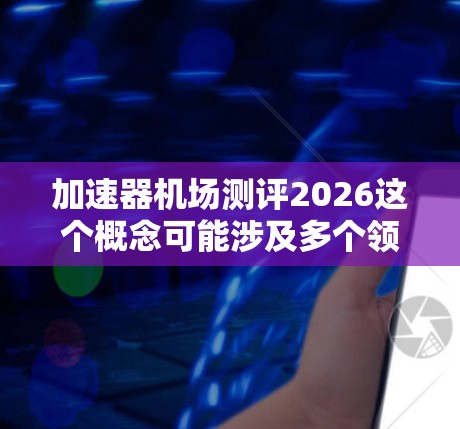 加速器机场测评2026这个概念可能涉及多个领域,具体含义会根据上下文有所不同。以下是一些可能的解释和分析 加速器机场测评2026这个概念可能涉及多个领域,具体含义会根据上下文有所不同。以下是一些可能的解释和分析