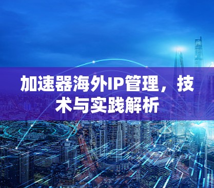 加速器海外IP管理，技术与实践解析