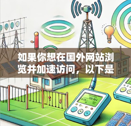 如果你想在国外网站浏览并加速访问,以下是一些常用的方法和工具 如果你想在国外网站浏览并加速访问,以下是一些常用的方法和工具